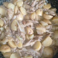 El cooksnap de Miguel García Cordero cuando hizo Setas en Salsa verde (vegan).