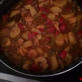 El cooksnap de Elena Reyes Soriano cuando hizo Abadejo guisado.