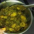 Pintu Soma का कुकस्नैप जब उन्होंने मेथी की भूजी (methi ki bhuji recipe in Hindi) बनाया था।
