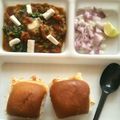 Neena Seth Pandey's cooksnap of when they made Butter Pav Bhaji.
