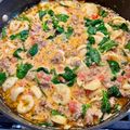 Dawn's cooksnap of when they made Crockpot Sausage Tortellini Soup.