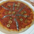 El cooksnap de ema aviles cuando hizo Pizza de anchoas.