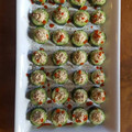 gannsberg's cooksnap of when they made Shrimp Salad Cucumber Cups.