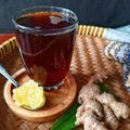 Cooksnap dari Nay's Kitchen untuk resep Teh Lemon Pandan Jahe