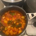Katarina 's cooksnap of when they made Vegan Spanish Style Potato, Butternut Squash & Butterbean stew.