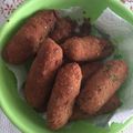 El cooksnap de Genly Leon cuando hizo Croquetas de pollo de ayer.