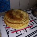 El cooksnap de Mariana Aravena cuando hizo Panqueques.