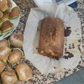 El cooksnap de Laura Montoro cuando hizo Blondie. Brownie de chocolate blanco sin gluten.