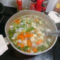 Hoài Thu Lê's cooksnap of when they made Canh Cà Rốt Khoai Tây Nấu Thịt Heo.