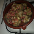 El cooksnap de Natalia Carmona cuando hizo Alcachofas a la navarra.
