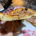 El cooksnap de Sol Avancini Noceti cuando hizo Pizza sin gluten para salir del paso...¡a cucharadas!.