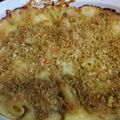 Angie's cooksnap of when they made Lobster Mac n' Cheese.