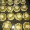 El cooksnap de María Cecilia SO cuando hizo Canastitas de brócoli y choclo con queso.