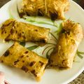 Anamika Banerjee's cooksnap of when they made Springrolls.