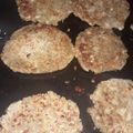 El cooksnap de Cristy Barboza cuando hizo Hamburguesas de Lentejas.