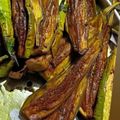 Mrinalini Saha's cooksnap of when they made মশলা দিয়ে বেগুন ভাজা (Masala Brinjal Fry recipe in Bengali).