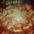 El cooksnap de Debora Zanni cuando hizo Ñoquis de papa.