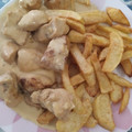 El cooksnap de Rocio Benitez Raposo cuando hizo Pollo a la mostaza.