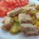 El cooksnap de Mar cuando hizo Atún a la plancha con salteado de calabacín y puré de papas.