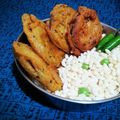 Sanjhbati Sen.'s cooksnap of when they made বেগুনি।.