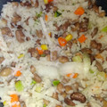 El cooksnap de yjfa cuando hizo Ensalada de arroz y frijoles negros.