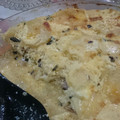 El cooksnap de María José Gonzalez cuando hizo Milhojas de papas.