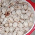 Jhalak soni का कुकस्नैप जब उन्होंने रोस्टेड मखाने(roasted makhana recipe in hindi) बनाया था।