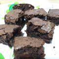 El cooksnap de Erica cuando hizo Brownie de cacao en polvo.