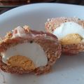Bettina Pálné Orosz Cooksnap-ja, amikor elkészítette a(z) Tojással töltött baconös fasírtgolyó receptet.