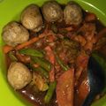 Cooksnap dari Oktaviana Saputri untuk resep Sayur + Bakso Saus Pedas