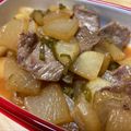 なす子's cooksnap of when they made 簡単！激ウマ！甘辛の豚バラ大根.