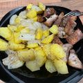 El cooksnap de Nuria cuando hizo Secreto ibérico al horno.