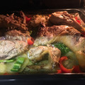 El cooksnap de Eduardo Cano Hernández cuando hizo Pollo al horno, con ajos, perejil y patatas.