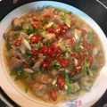 Cooksnap dari anne anne untuk resep Kapsim (bakut) tausi kukus (non halal)