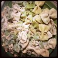 cthomas25's cooksnap of when they made Bow tie pasta a la you.