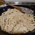 El cooksnap de Laura Alfaro cuando hizo Spaghetti a la carbonara.