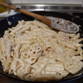 El cooksnap de Laura Alfaro cuando hizo Spaghetti a la carbonara.