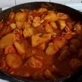 El cooksnap de Tcocinazowy cuando hizo Pollo a la portuguesa en disco de arado.
