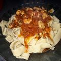 El cooksnap de CRISTINA Carrizo cuando hizo Fideos caseros al huevo.
