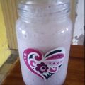 El cooksnap de Maria de los Angeles cuando hizo Licuado de banana, frutillas y arándanos!.