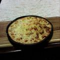 El cooksnap de Eduardo cuando hizo Sopa paraguaya.