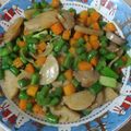 Cooksnap dari Fransisca Wiguna untuk resep Tumis buncis wortel bakso sosis dengan saus tiram
