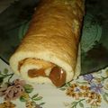 El cooksnap de Celi cuando hizo Bizcochuelo arrollado.