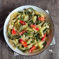 Cooksnap dari Nuniek Wijayanti untuk resep Tumis Kacang Panjang Labu Siam