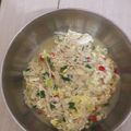 Cooksnap dari Ahui Widjaja untuk resep Sup Jamur Enoki Telur Pedas #recook