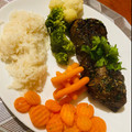 Kis Dani Cooksnap-ja, amikor elkészítette a(z) Rump steak házi fűszervajjal receptet.