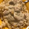 Kiss Viktória Cooksnap-ja, amikor elkészítette a(z) Tejszínes-kukoricás csirkemellragu receptet.