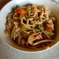 Edd Polaski's cooksnap of when they made Super Easy & Inexpensive (Spaghetti) Vegetable Chow Mein.