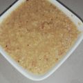 Manoj gokhale का कुकस्नैप जब उन्होंने दलिया की मसाला खिचड़ी (daliya ki masala khichdi recipe in Hindi) बनाया था।