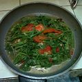 Cooksnap dari Novi Herawati untuk resep TUMIS DAUN LABU (untuk diet hepatitis)